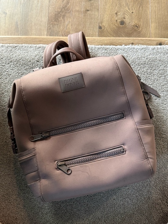 Dagne Dover Handbags - Dagne Dover Indi Neoprene Diaper Backpack - Dusty Rose